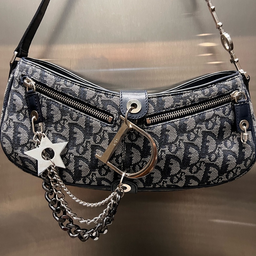 Dior 2000s era monogram trotter